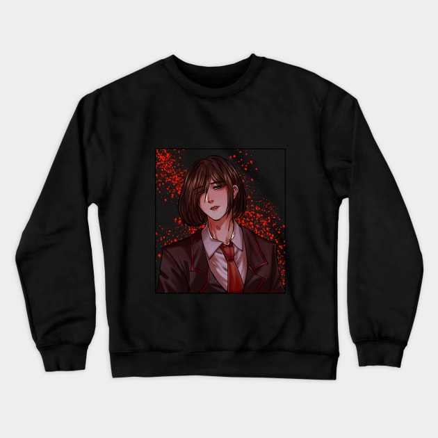 Yandere Crewneck Sweatshirt by acirlein